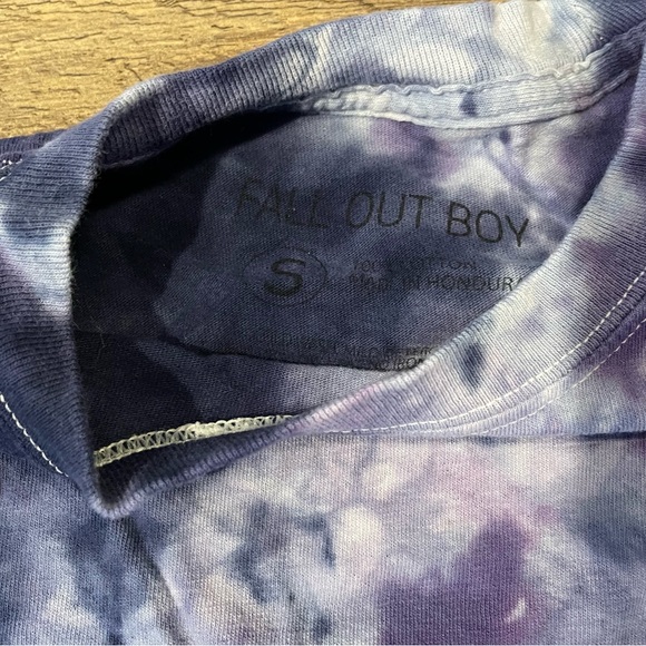 Fall Out Boy Young & Menace Long Sleeve Tie Dye - Picture 2 of 6